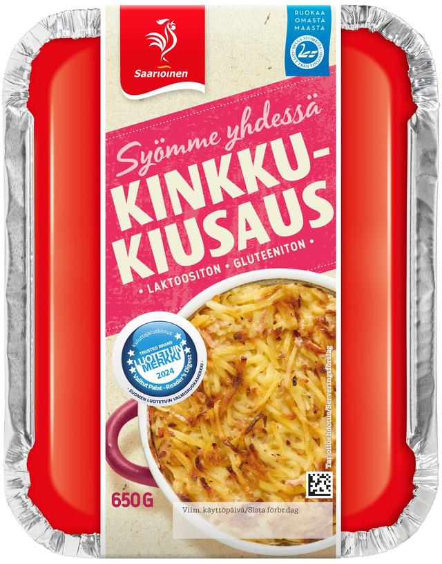 Saarioinen Syömme yhdessä Kinkkukiusaus 650g