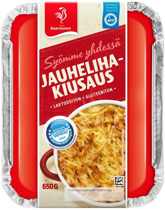 Saarioinen Syömme yhdessä Jauhelihakiusaus 650g