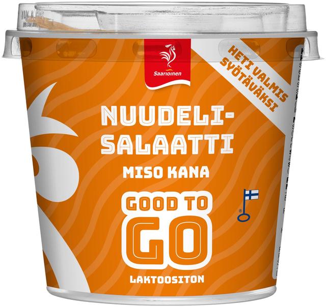 Saarioinen Good to Go Miso kana-nuudelisalaatti 240g