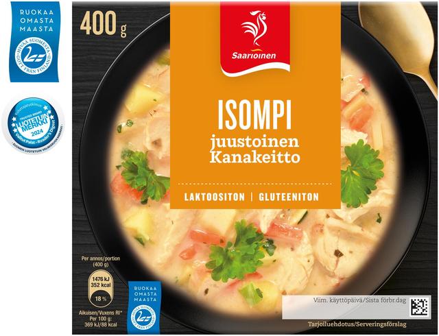 Saarioinen Isompi Kanakeitto 400g