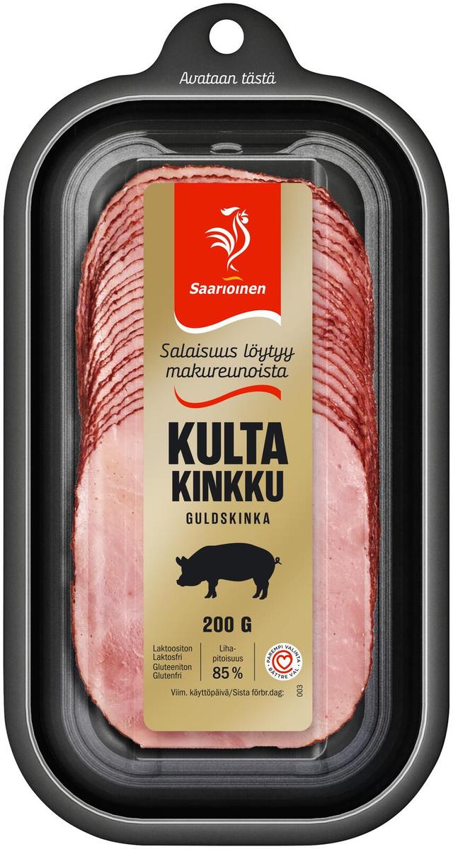 Saarioinen Kultakinkku limiviipale, kokolihatuote 200g