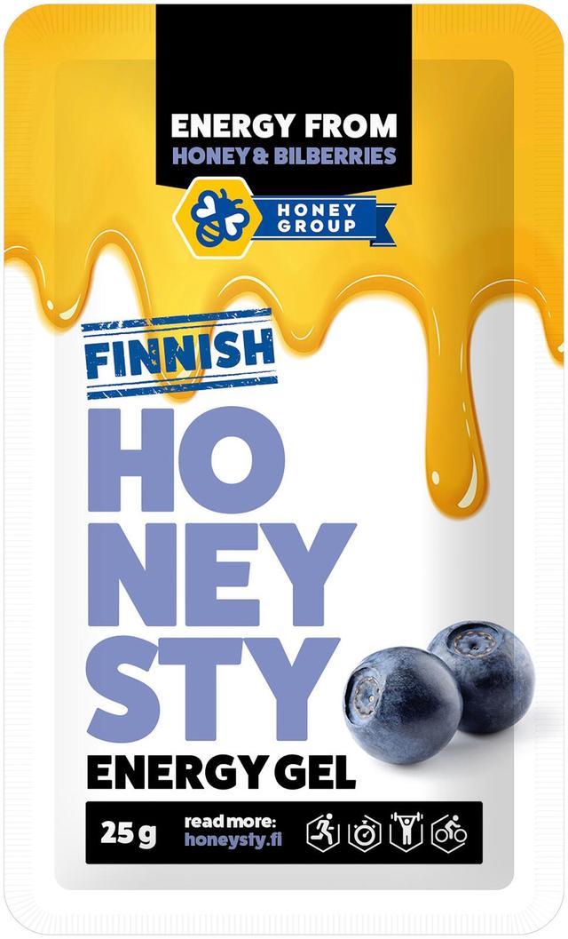 Honeysty energiageeli-hunajavalmiste, mustikka 25g