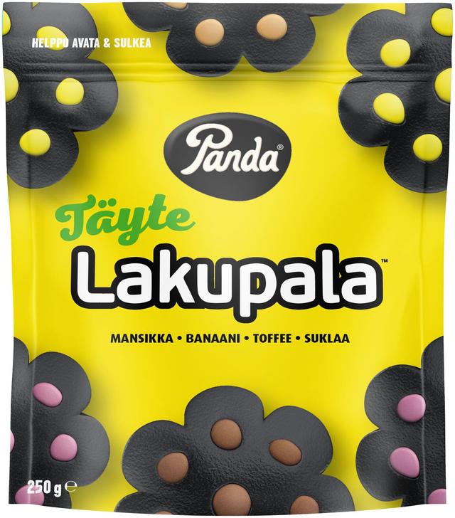 Panda Lakupala täytelakritsi 250g