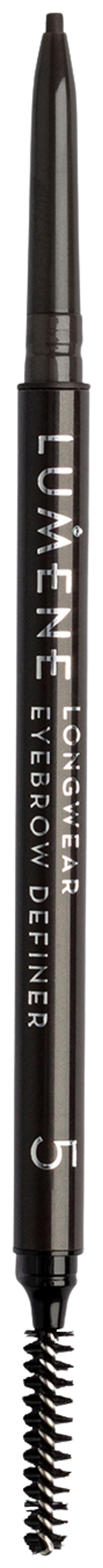 Lumene Longwear Eyebrow Definer Kulmakynä 5 Tummanruskea 0,09 g