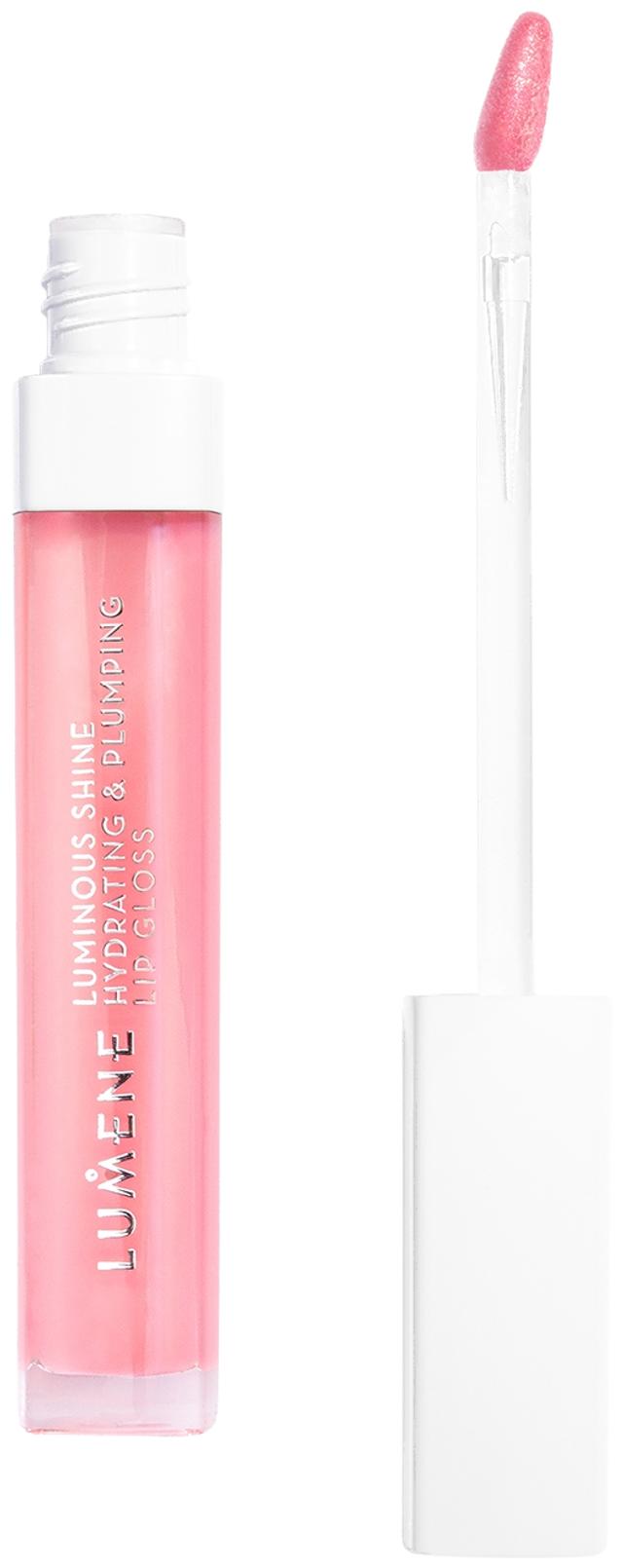Lumene Luminous Shine Kosteuttava ja täyteläistävä huulikiilto 6 Soft Pink 5ml