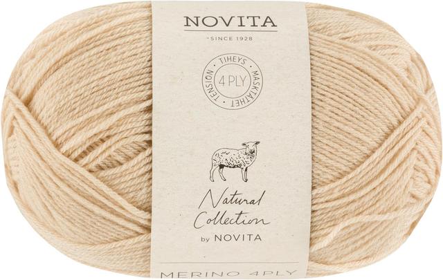 Novita Merino 4PLY 50g ohra 600