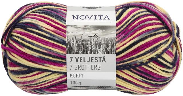 Novita Lanka 7 Veljestä Korpi 100g 834