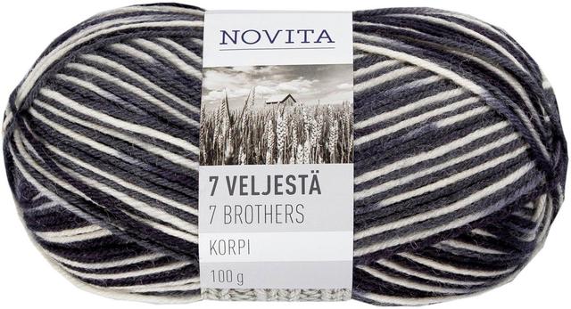 Novita 7 veljestä korpi 100 g louhikko 997