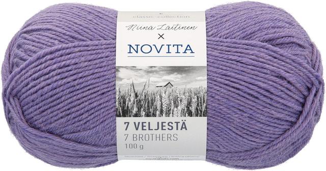 Novita lanka 7 Veljestä 100g 724