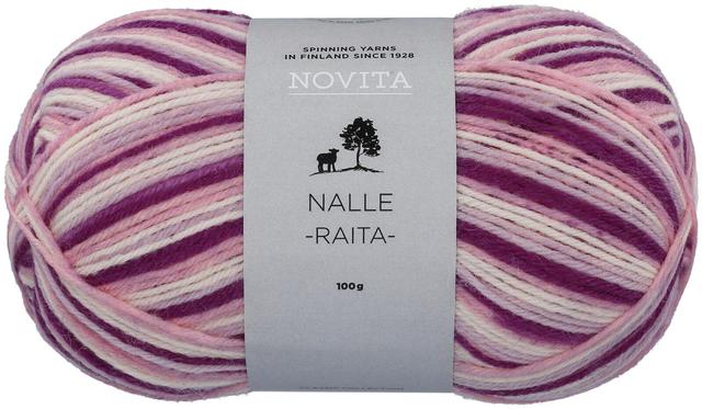 Novita lanka Nalle Raita 100 g keiju 8191