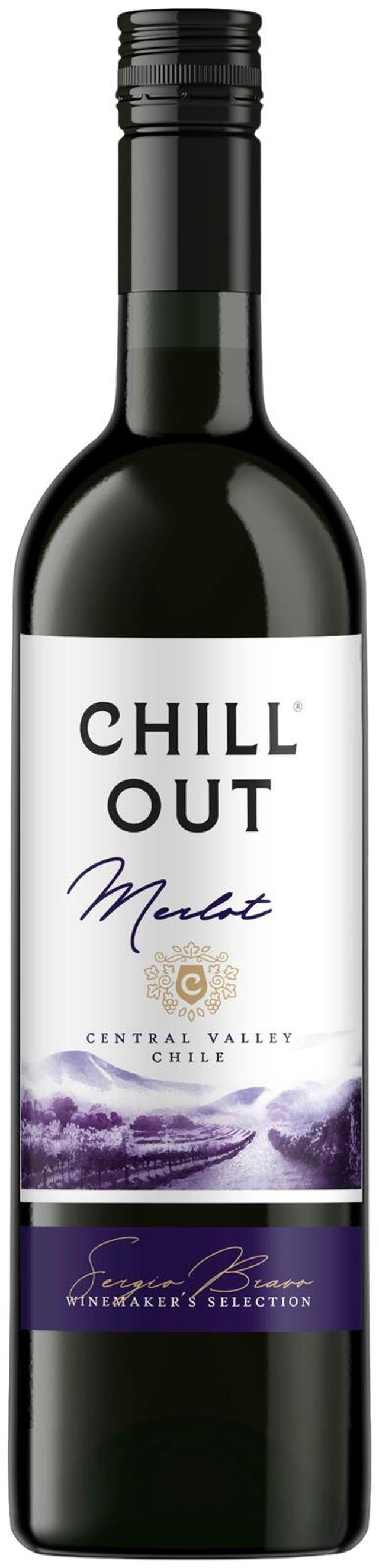 Chill Out Merlot Chile 8% 75cl plo