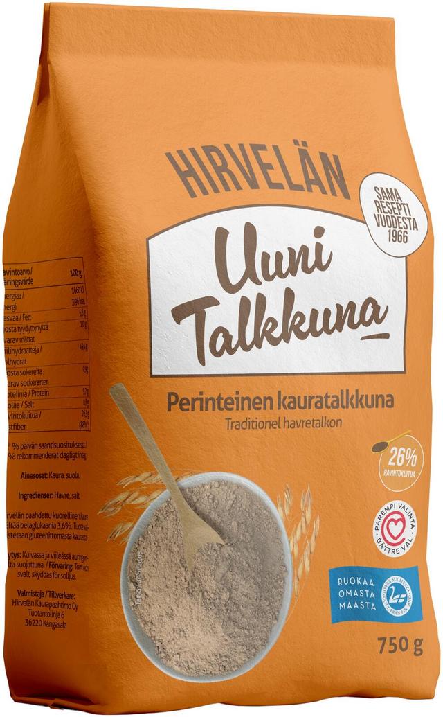 Hirvelän Uunitalkkuna 750g