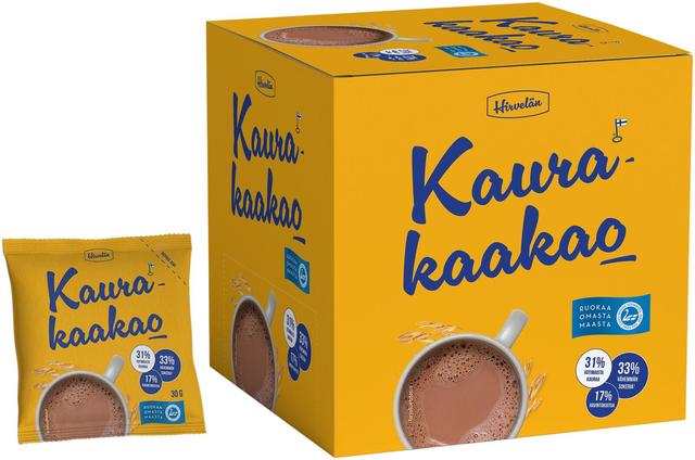 Hirvelän Kaurakaakaojuomajauhe 30g