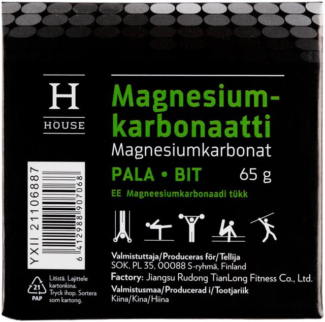 House magnesiumpala 56 cm valkoinen