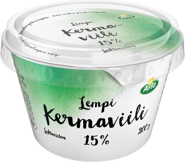 Arla Lempi Kermaviili 200 g 15% laktoositon