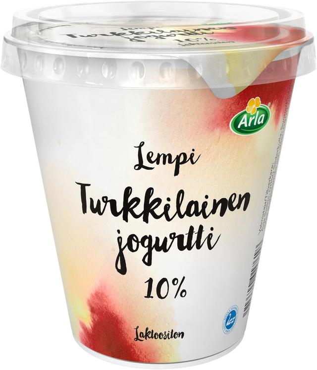 Arla Lempi 300g 10% laktoositon turkkilainen jogurtti