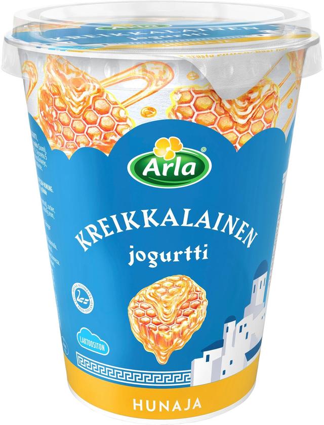 Arla kreikkalainen jogurtti Hunaja 400 g laktoositon