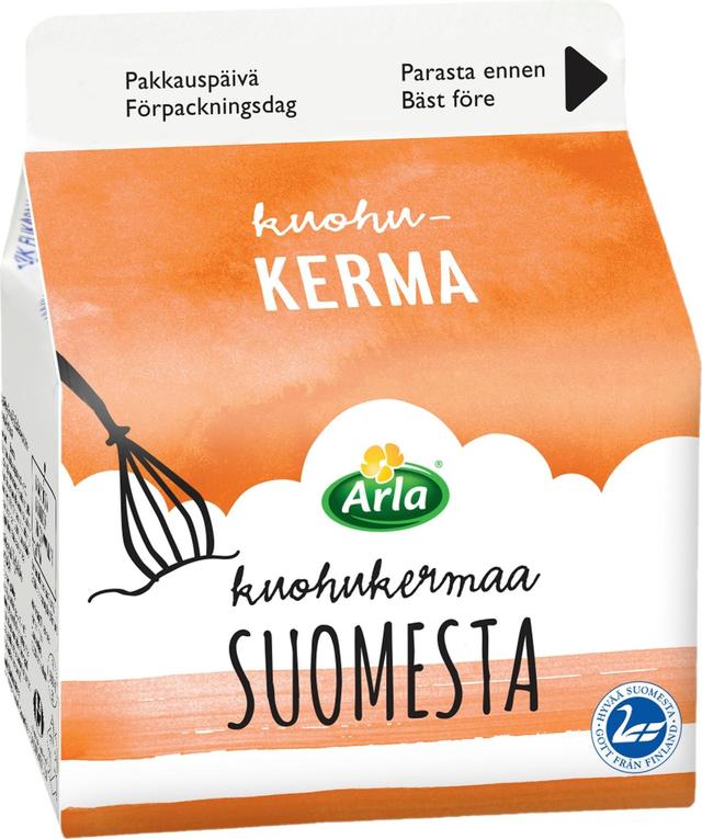 Arla Kuohukerma 2 dl Suomi