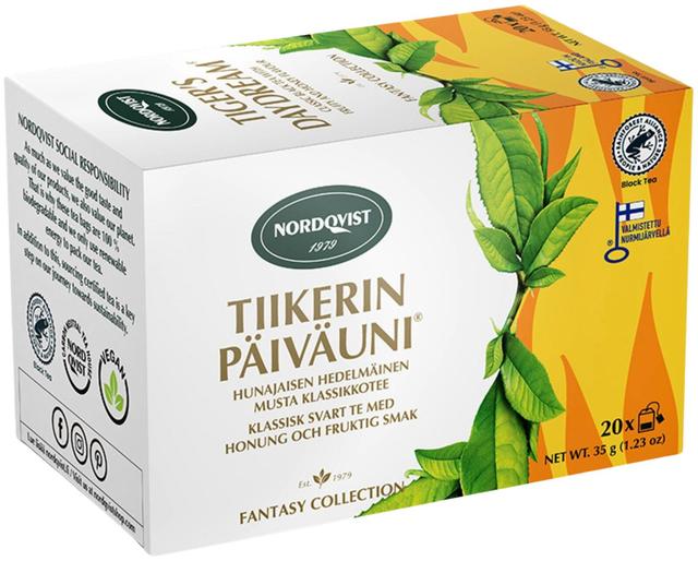 Nordqvist Tiikerin Päiväuni 20 x 1,75 g