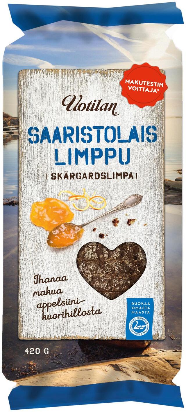 Uotilan Saaristolaislimppu 420g, limppu