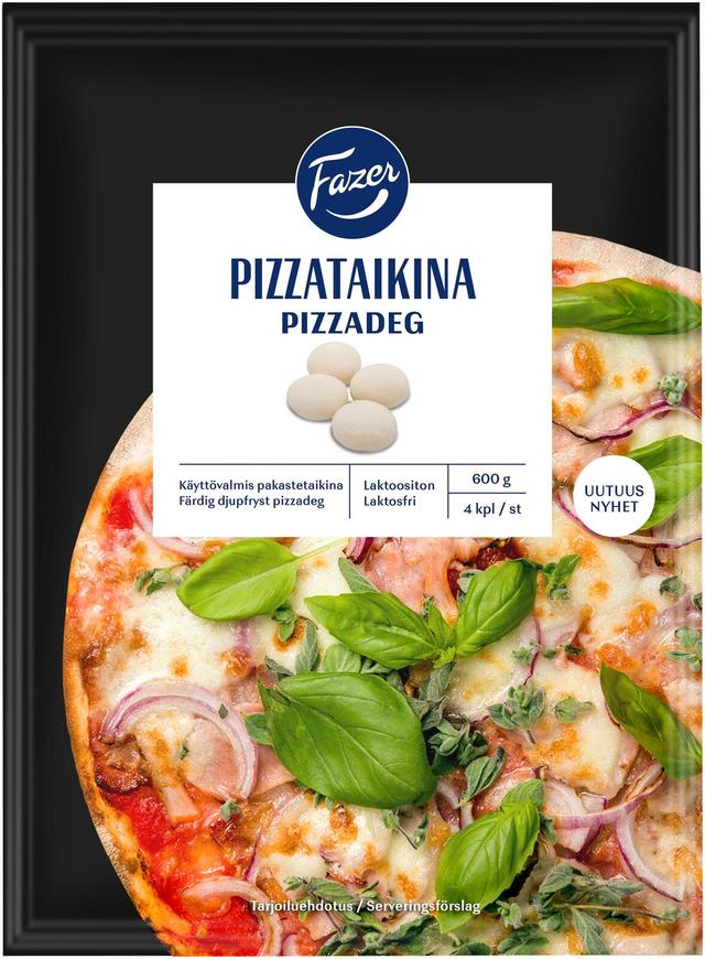 Fazer Pizzataikina 4kpl 600g raakapakaste