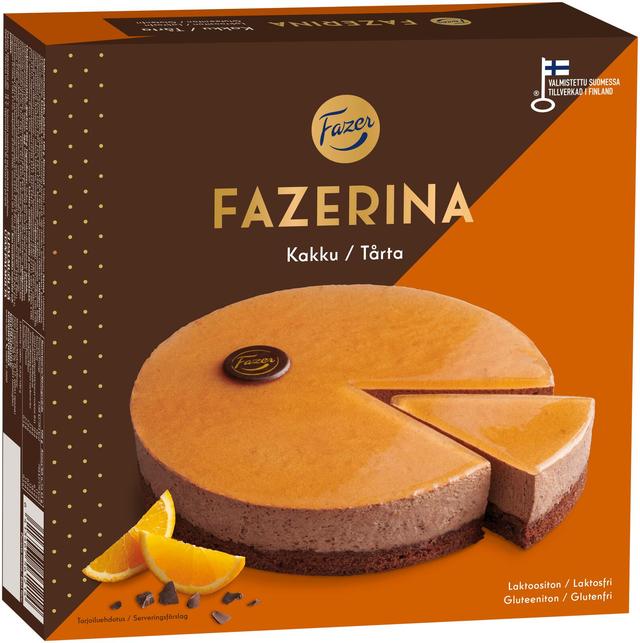 Fazer Fazerina -kakku 380g, kypsäpakaste