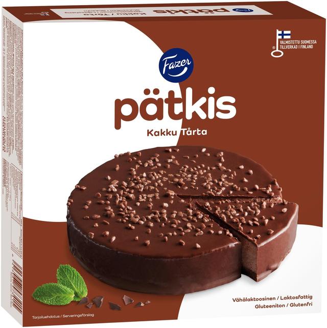 Fazer Pätkis -kakku 380g, kypsäpakaste