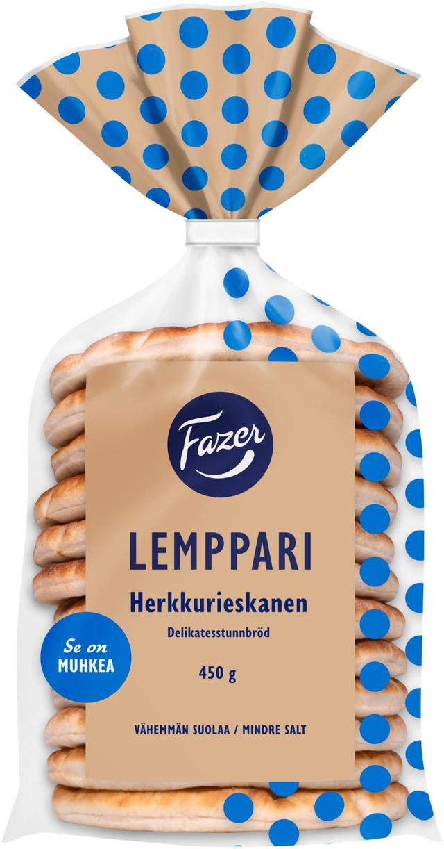 Fazer Lemppari Herkkurieskanen 12kpl 450g, vehnärieska