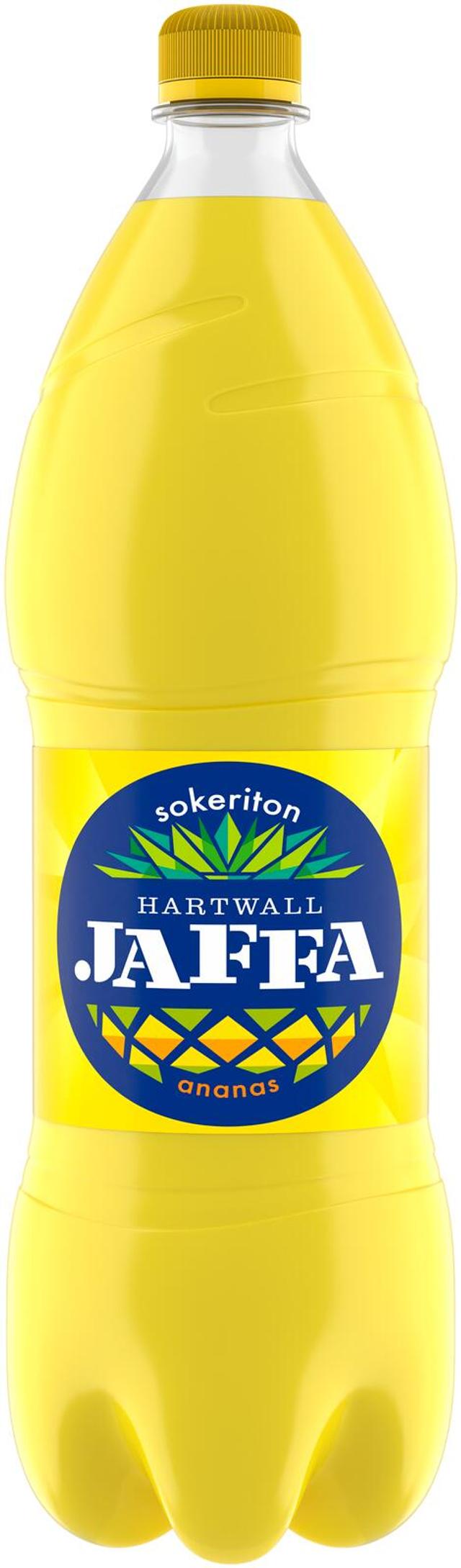 Hartwall Jaffa Ananas Sokeriton virvoitusjuoma 1,5 l