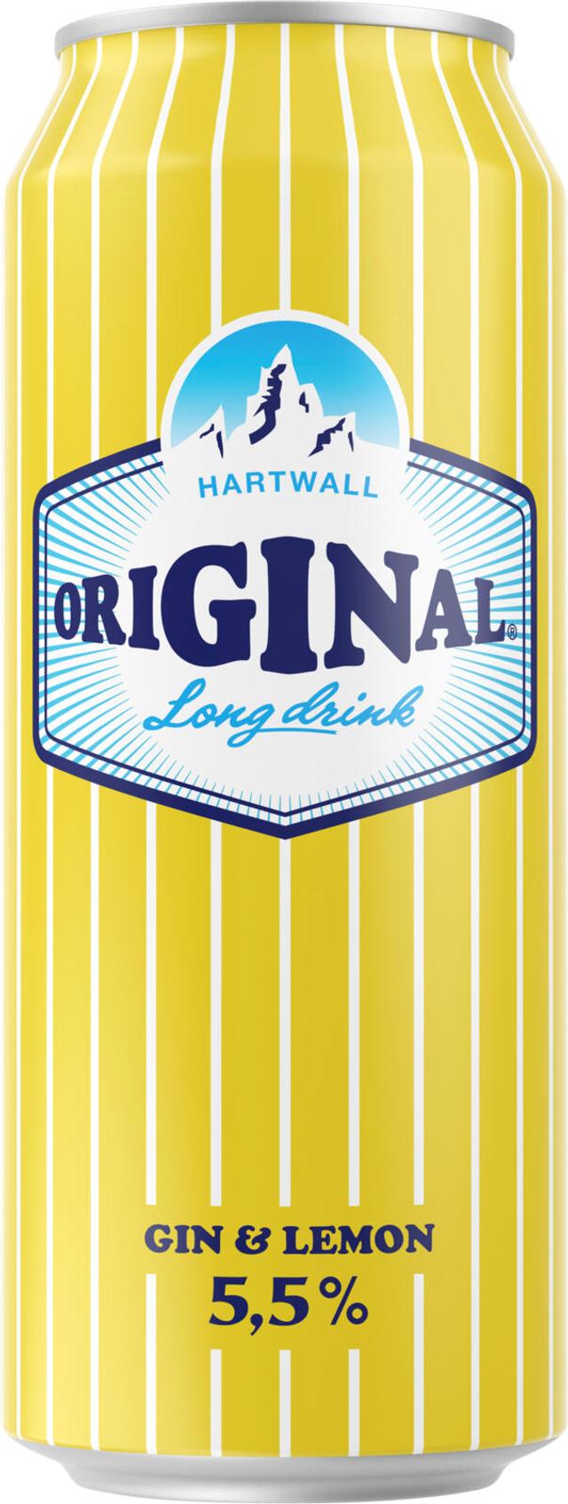 Hartwall Original Long Drink Lemon 5,5% 0,5 l