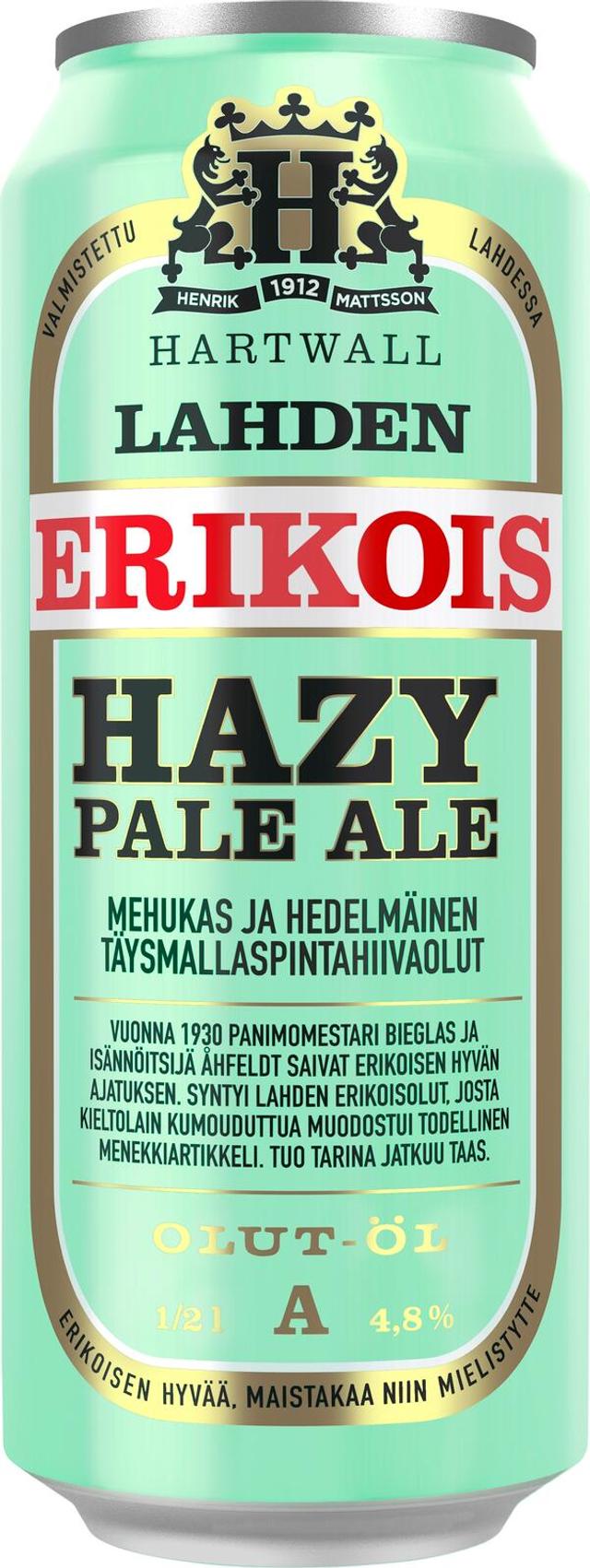 Lahden Erikois Hazy Pale Ale olut 4,8% 0,5 l