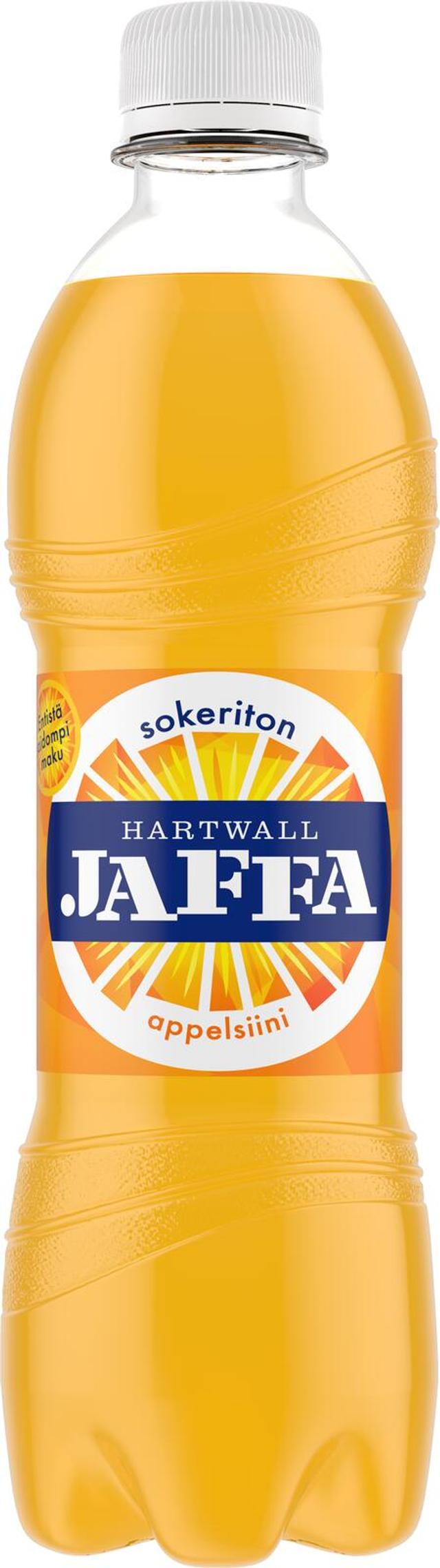 Hartwall Jaffa Appelsiini Sokeriton virvoitusjuoma 0,5 l