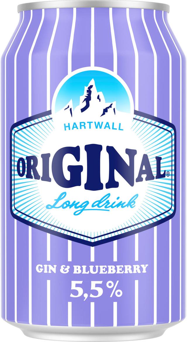 Hartwall Original Long Drink Blueberry 5,5% 0,33 l