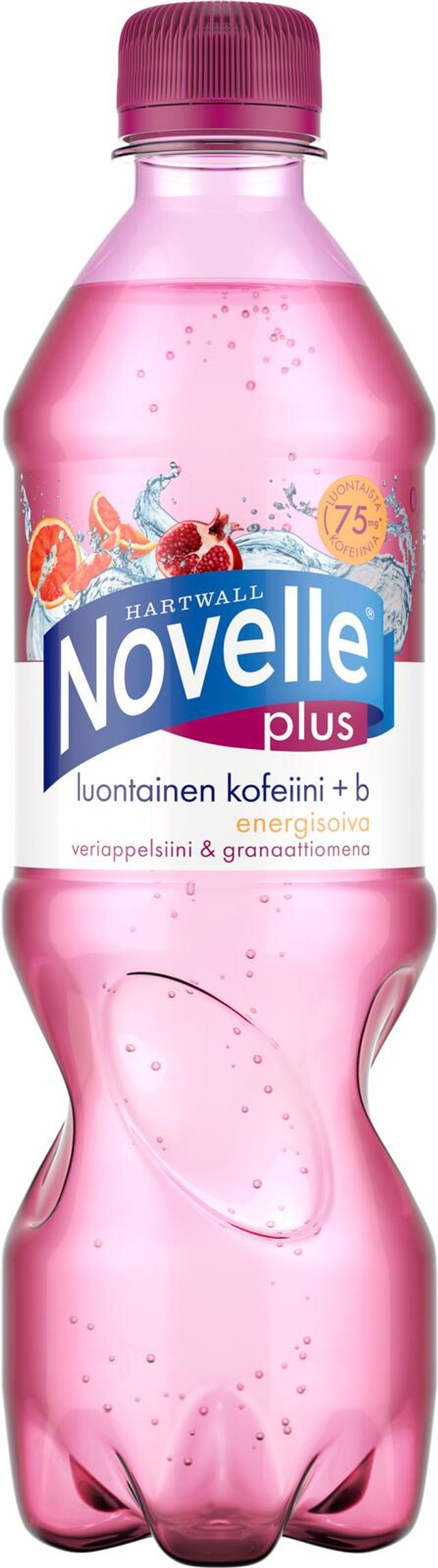 Hartwall Novelle Plus Kofeiini + B 0,5 l