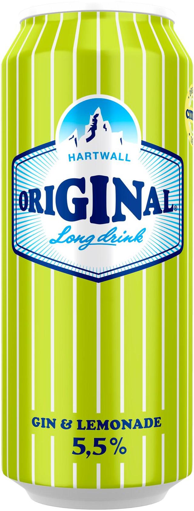 Hartwall Original Long Drink Lemonade 5,5% 0,5 l