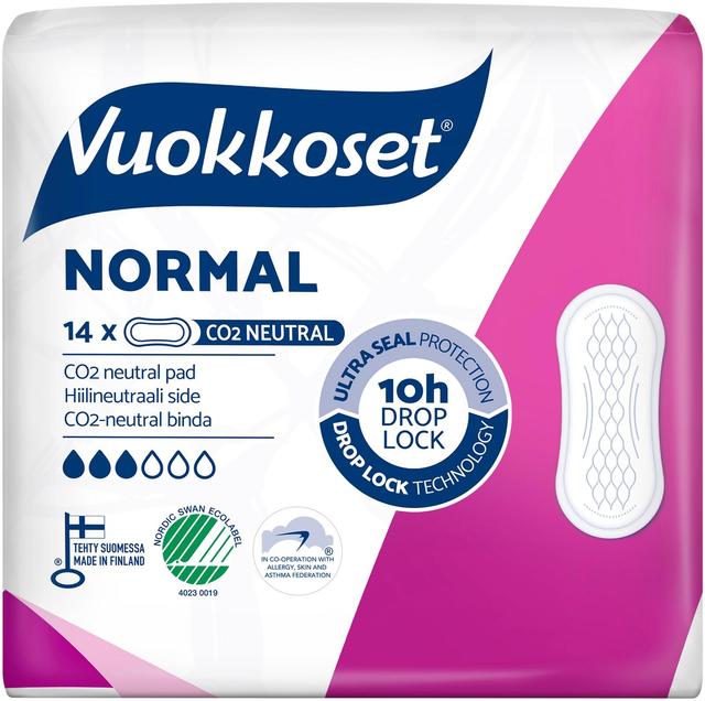 Vuokkoset Normal ohutside 14 kpl