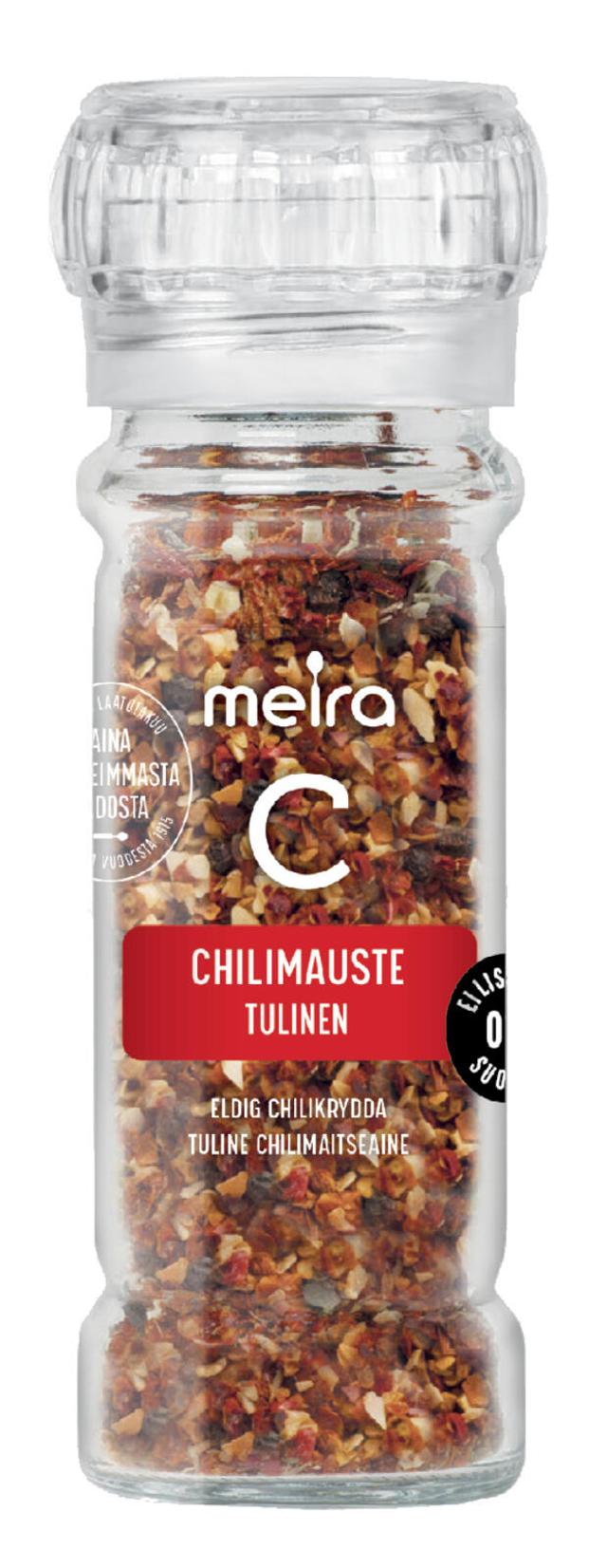 Meira Chilimauste tulinen ei lisättyä suolaa mylly 45g