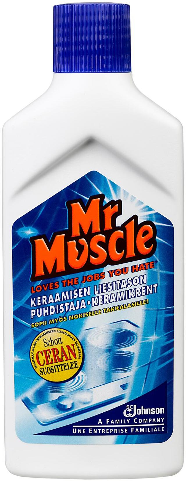 Mr Muscle 150ml keraamisen liesitason puhdistaja