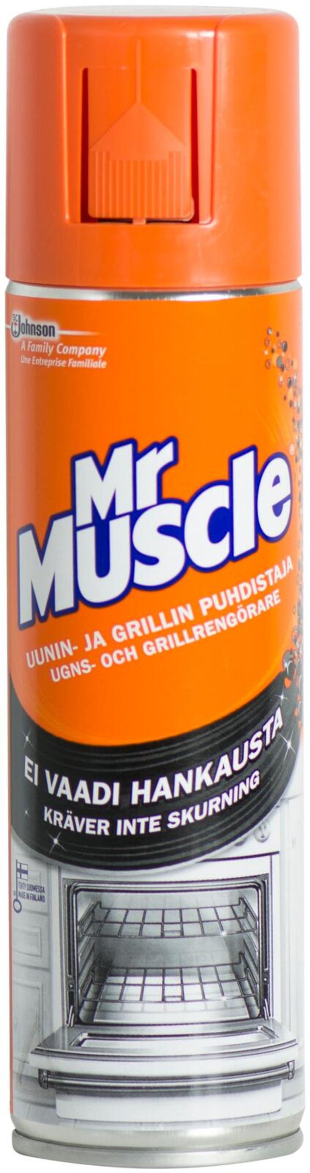 Mr Muscle 250 ml Uunin- ja grillinpuhdistaja