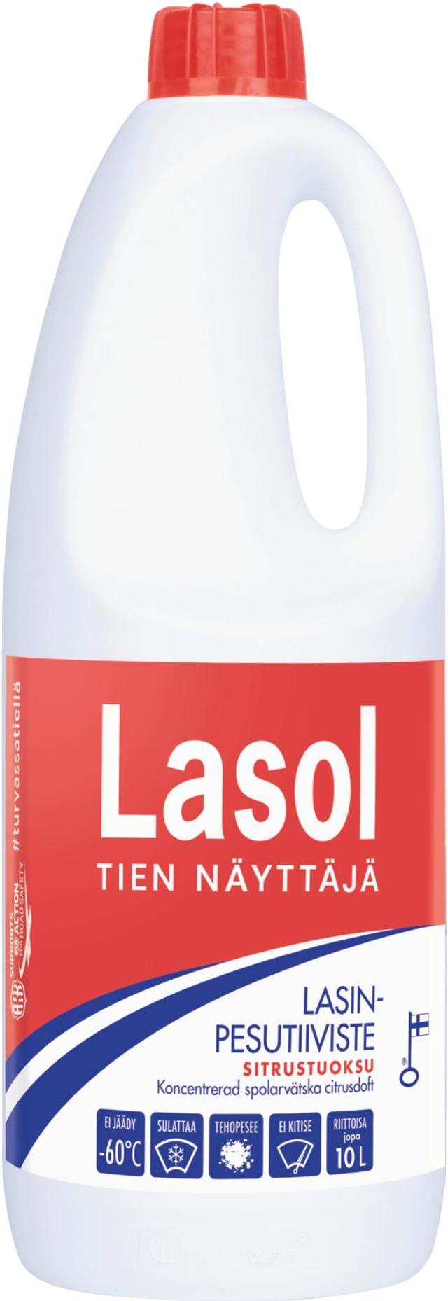 Lasol Sitrustuoksu lasinpesutiiviste 2 L