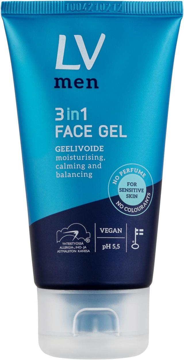 LV 75ml Men 3in1 Face gel geelivoide