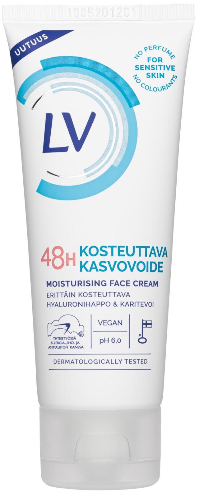 LV 75ml Kosteuttava kasvovoide 48h