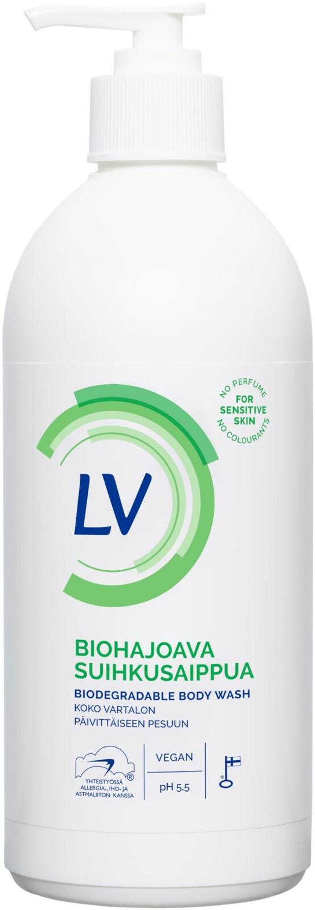 LV 500ml Biohajoava suihkusaippua