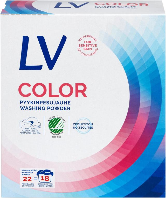 LV  750g Color pyykinpesujauhetiiviste