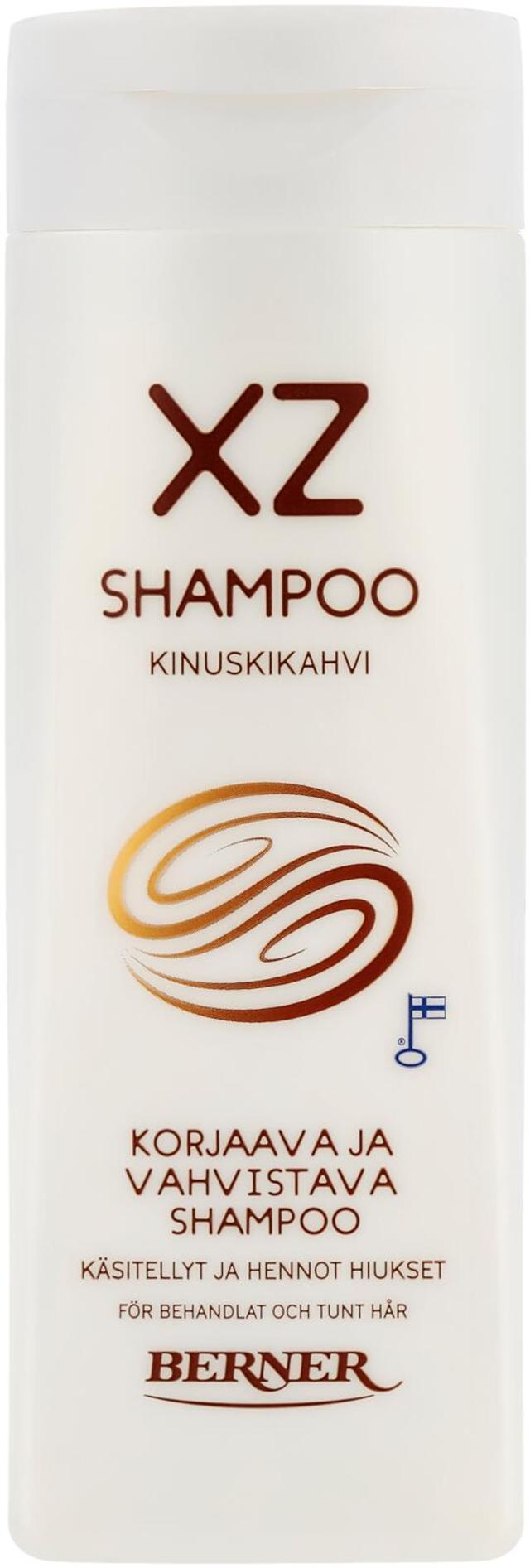XZ 250 ml Kinuskikahvi korjaava ja vahvistava shampoo