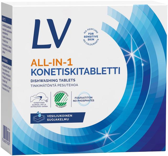 LV 40kpl all-in-one konetiskitabletti