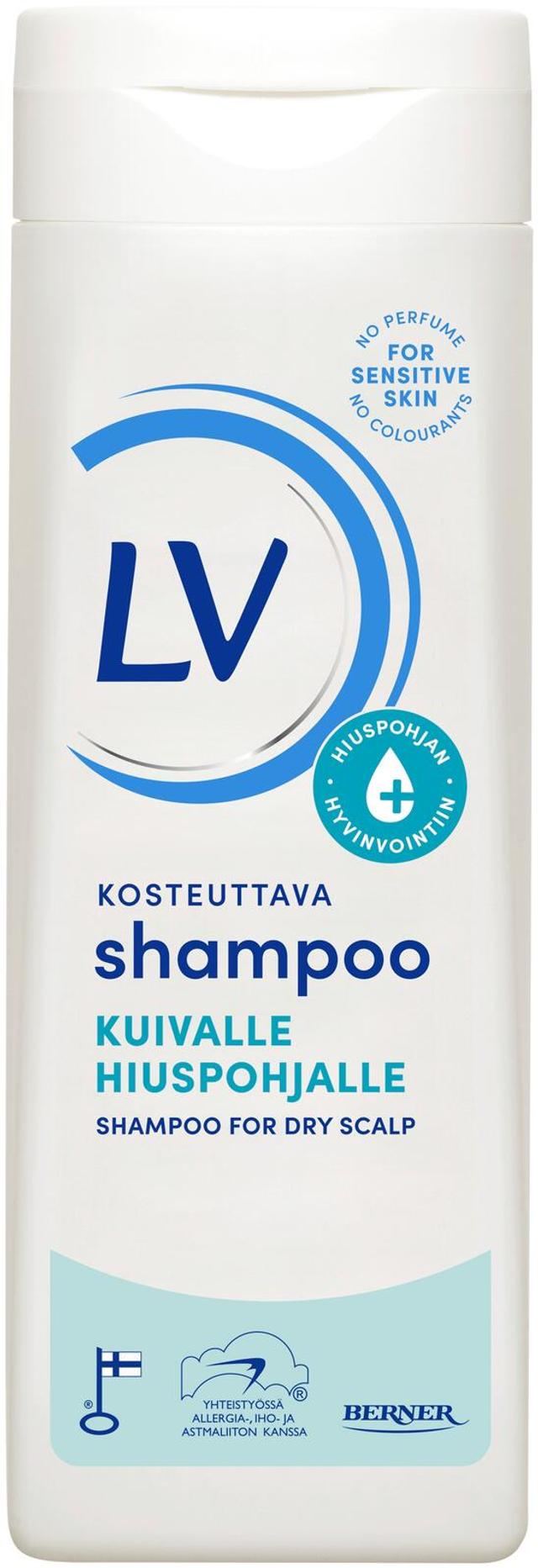 LV 250ml shampoo kuivalle hiuspohjalle