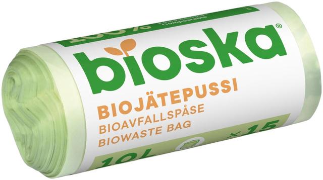 Bioska 10L biojätepussi