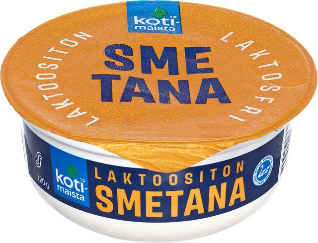 Kotimaista smetana 35% 120g laktoositon