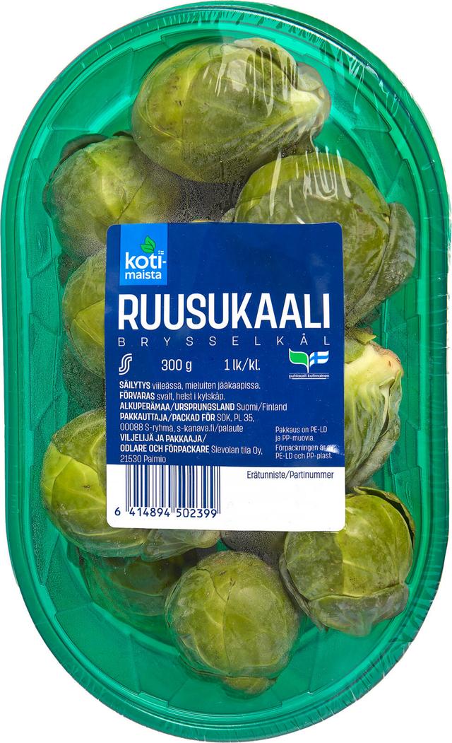 Kotimaista ruusukaali 300 g